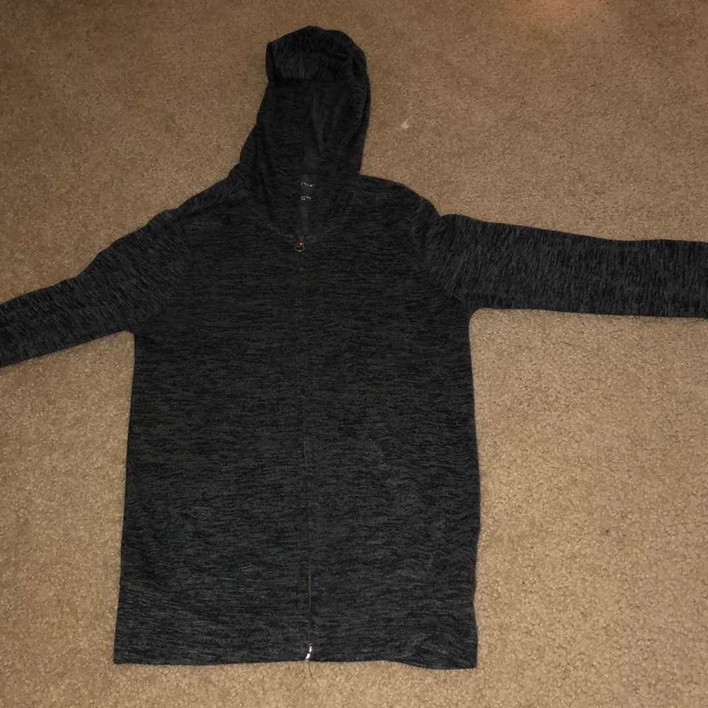 grey sweater